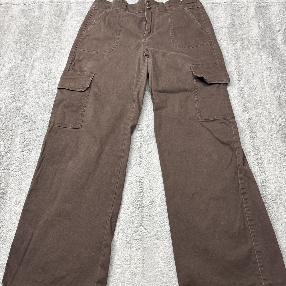 High-Rise Skinny Cargo Pants RE generation Size 13/31‎ Color Mushroom